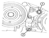  Снятие и установка натяжителя приводного ремня генератора Opel Astra