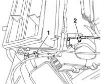  Снятие и установка главного корпуса отопителя Opel Astra