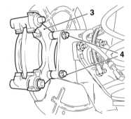 11.11 Снятие, восстановительный ремонт и установка суппортов дисковых   тормозных механизмов задних колес