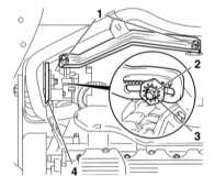  Снятие и установка генератора Opel Astra