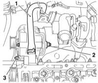  Снятие и установка генератора Opel Astra